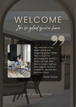Load image into Gallery viewer, Styling Your Home On A Budget - eBook