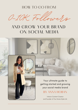 Load image into Gallery viewer, eBook - How to Go From 0-10K Followers and Grow Your Brand on Social Media
