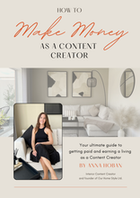 Load image into Gallery viewer, eBook - How to Make Money as a Content Creator
